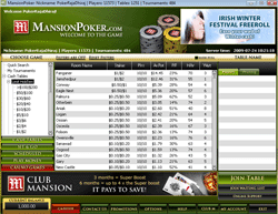 Mansion Poker Lobby